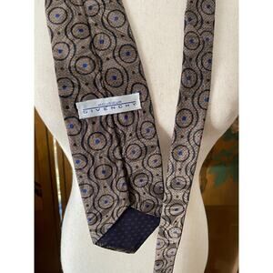 Vintage Givenchy silk necktie with graphic prints